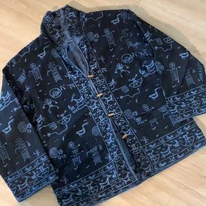 Vintage Reversible Chambray Jacket/Coat